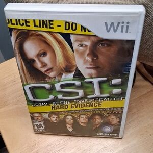 Ubisoft CSI: Hard Evidence for Wii - White Case